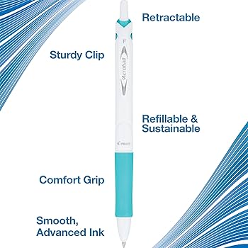 希少　美品　PILOT　ボール&シャープ0.5　QUATTO　クアトロ　ホワイト Amazon | パイロットアクロボール ピュアホワイト ノック式